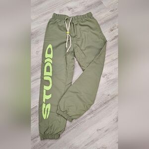 Studio Olive Green Joggers